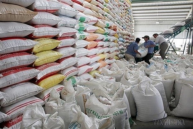 Kho gạo xuất khẩu của Công ty Lương thực Hồ Chí Minh (Tổng công ty Lương thực miền Nam)